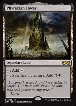 Phyrexian Tower Ultimate Masters